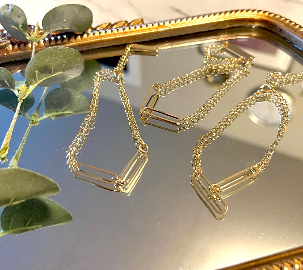 Double clip bracelet